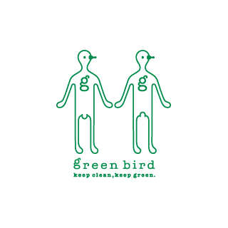 green birdのロゴマーク