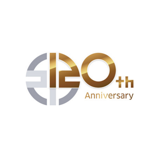 川崎重工 創立120周年のロゴマーク