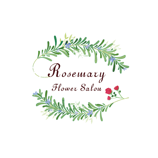 Rosemary Flower Salonのロゴマーク