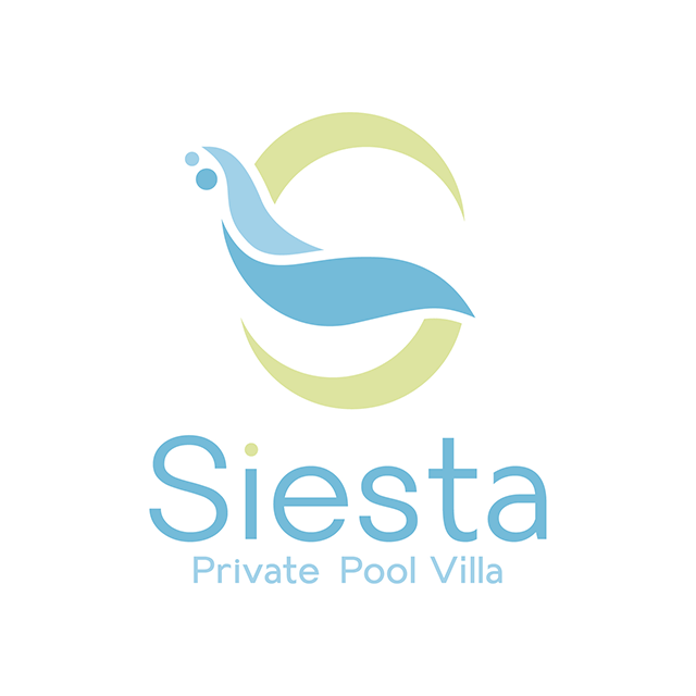 Siesta Private Pool Villaのロゴマーク