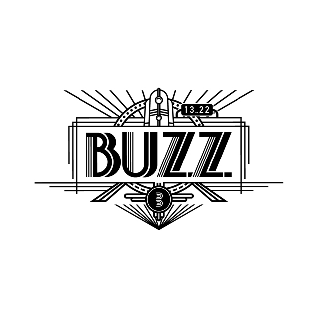 欧風バルBUZZのロゴマーク